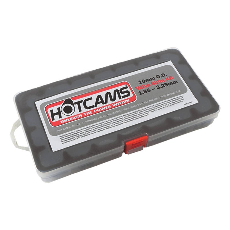 Hot Cams 10.00mm Complete Valve Shim Kit HCSHIM31 for Various KTM Adventure Street Super Duke & Enduro Dirt Bikes - Image 1